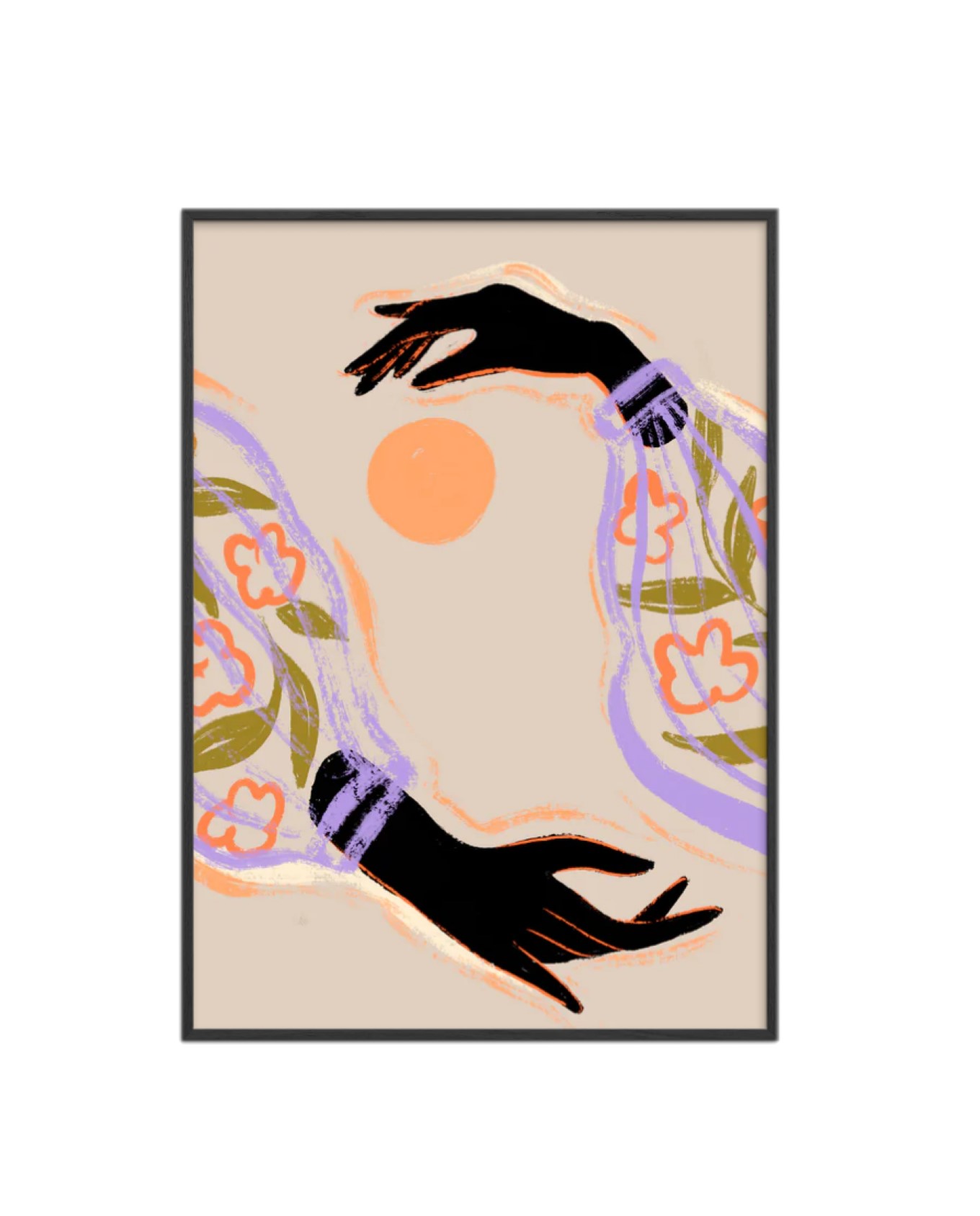 embrace the sun 50x70cm